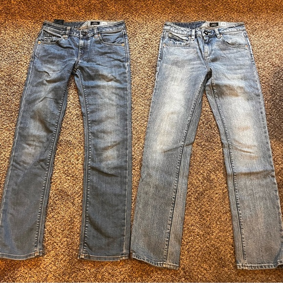 Volcom Boys Youth Sz 26 (12) Vorta Jeans - Picture 1 of 4